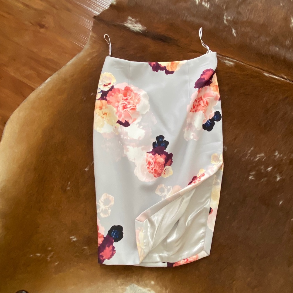 Keepsake High Waisted Floral Pencil Skirt